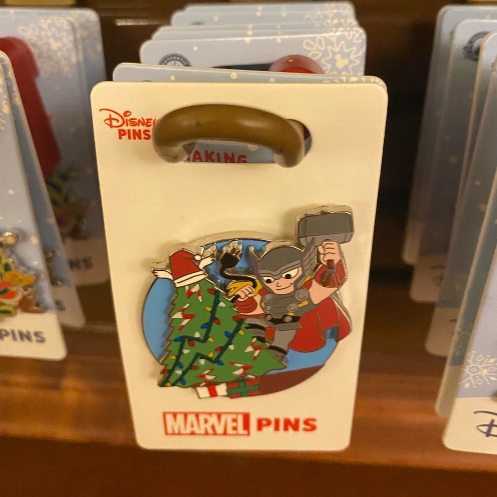 Disney Marvel Thor By Christmas Tree 2024 Pin New OE BNWT